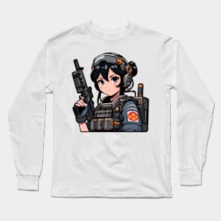 Tactical Girl Long Sleeve T-Shirt